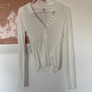 Brand New Free People Waffle Top